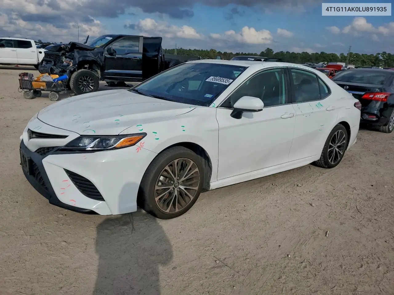 4T1G11AK0LU891935 2020 Toyota Camry Se