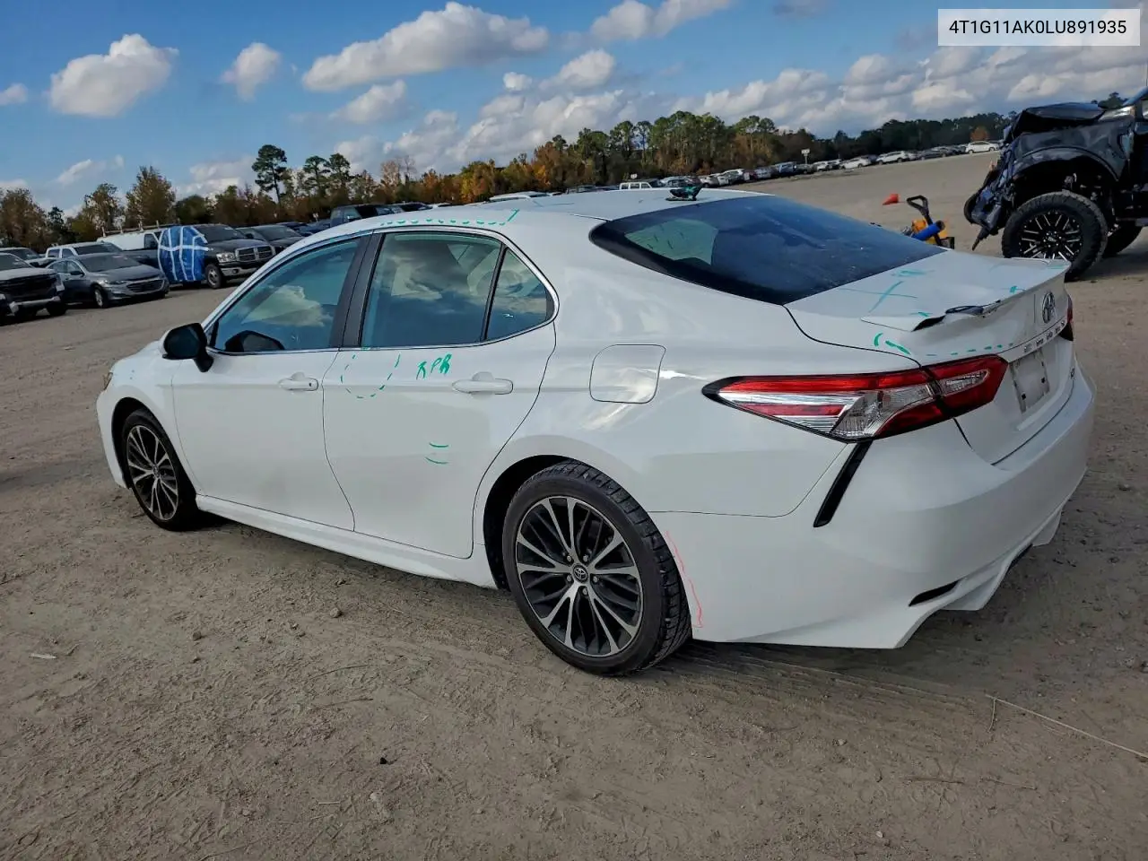 4T1G11AK0LU891935 2020 Toyota Camry Se