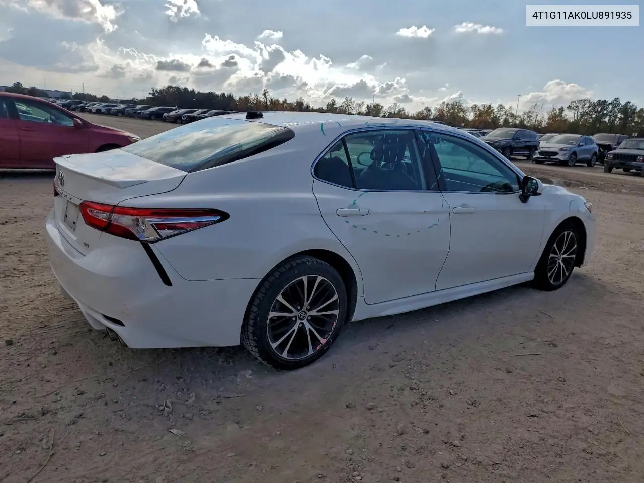 4T1G11AK0LU891935 2020 Toyota Camry Se