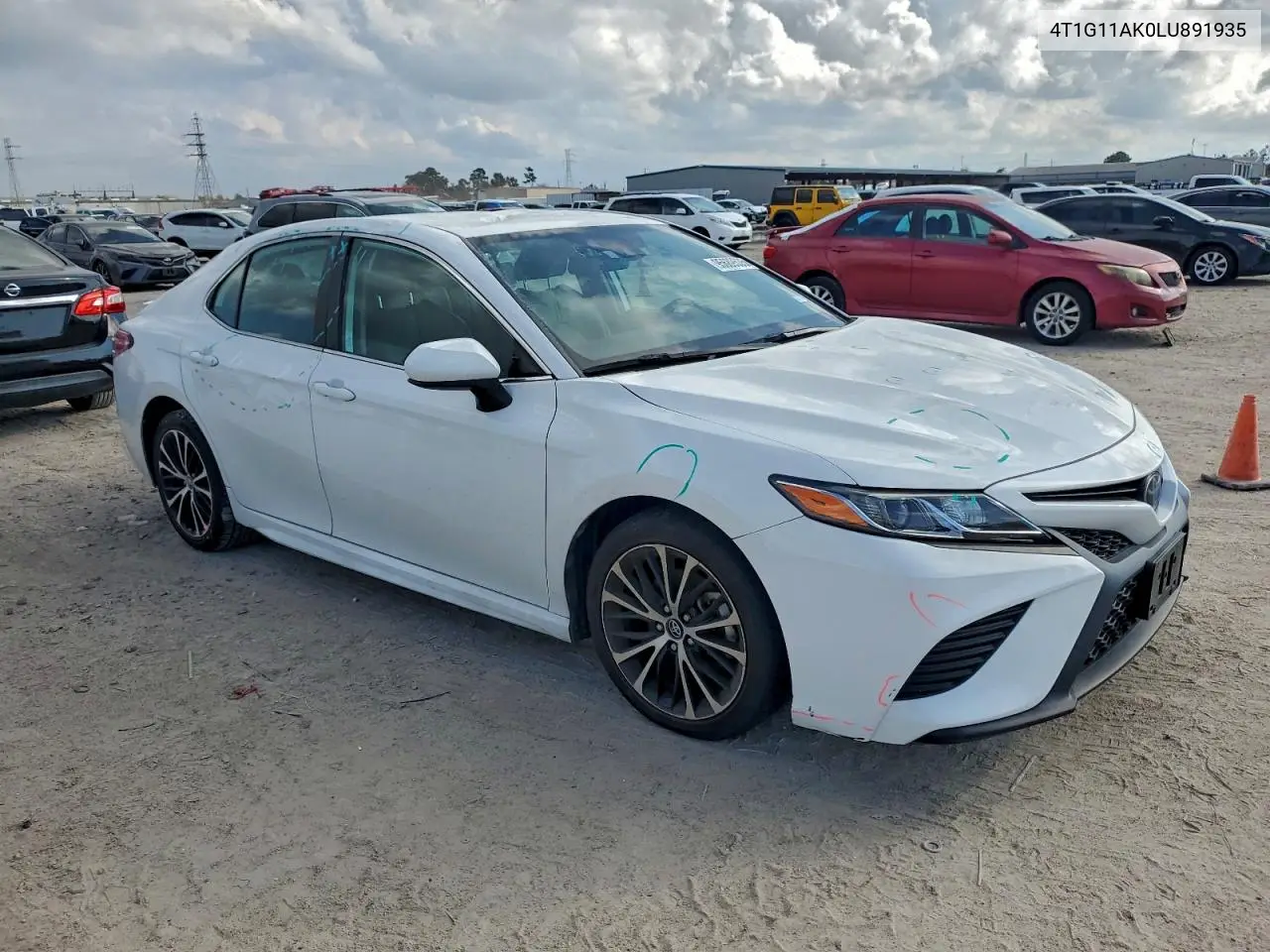 4T1G11AK0LU891935 2020 Toyota Camry Se