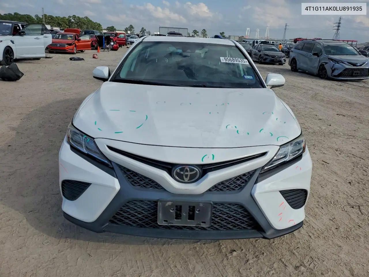 4T1G11AK0LU891935 2020 Toyota Camry Se
