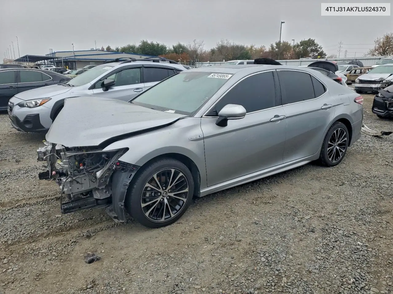 4T1J31AK7LU524370 2020 Toyota Camry Se
