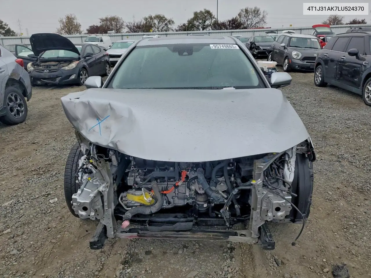 4T1J31AK7LU524370 2020 Toyota Camry Se