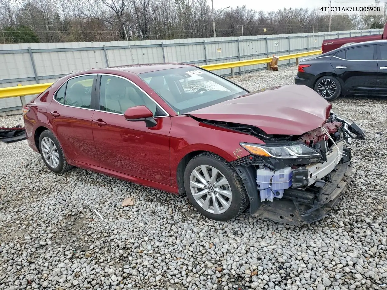 4T1C11AK7LU305908 2020 Toyota Camry Le