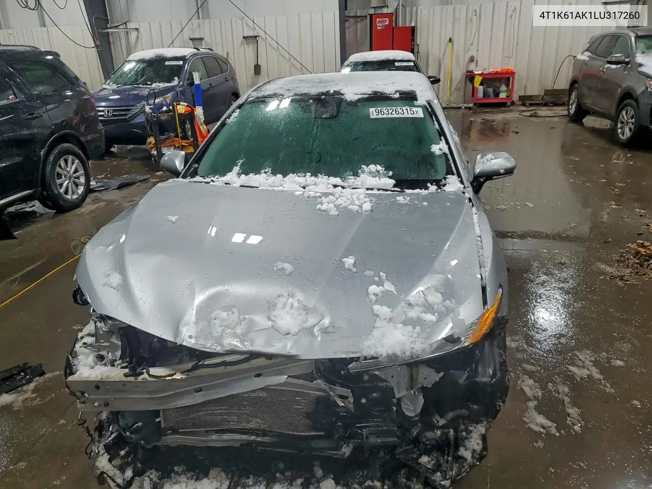 4T1K61AK1LU317260 2020 Toyota Camry Xse