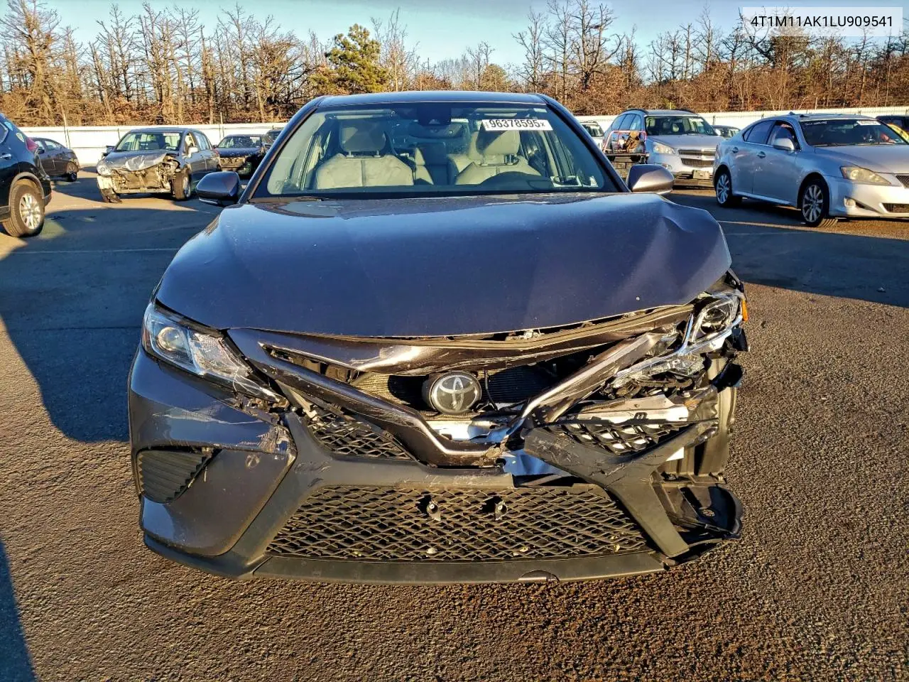 4T1M11AK1LU909541 2020 Toyota Camry Se