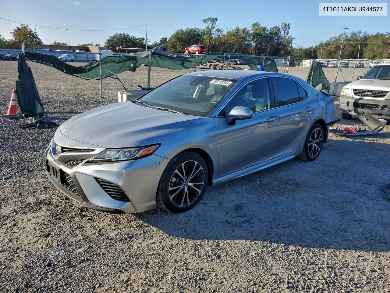 4T1G11AK3LU944577 2020 Toyota Camry Se