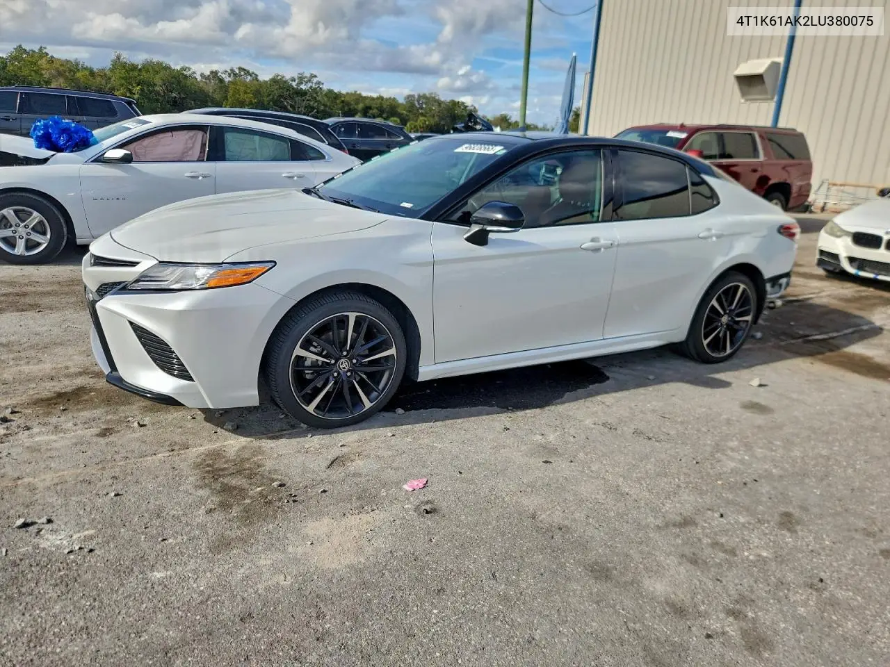 4T1K61AK2LU380075 2020 Toyota Camry Xse