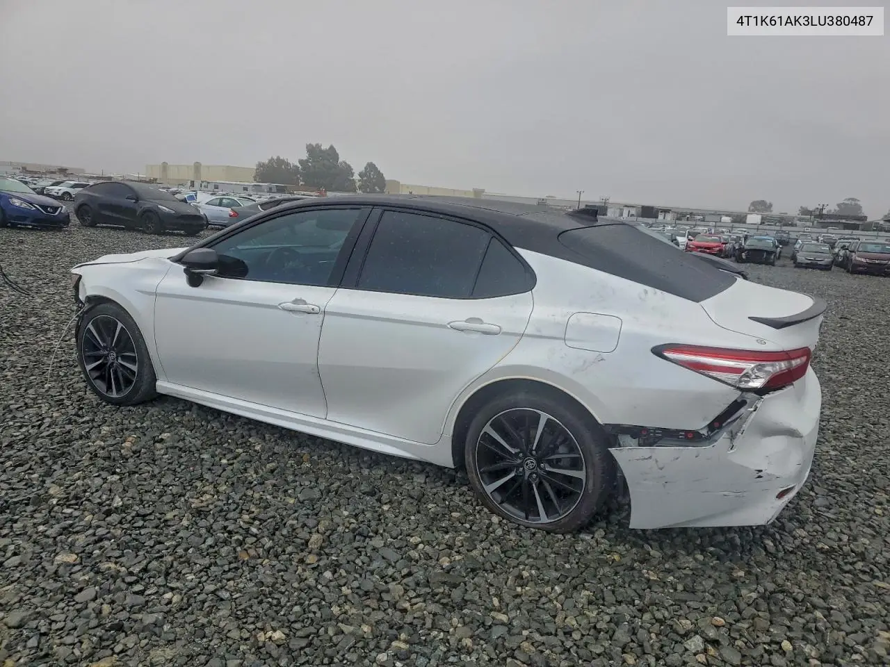 4T1K61AK3LU380487 2020 Toyota Camry Xse