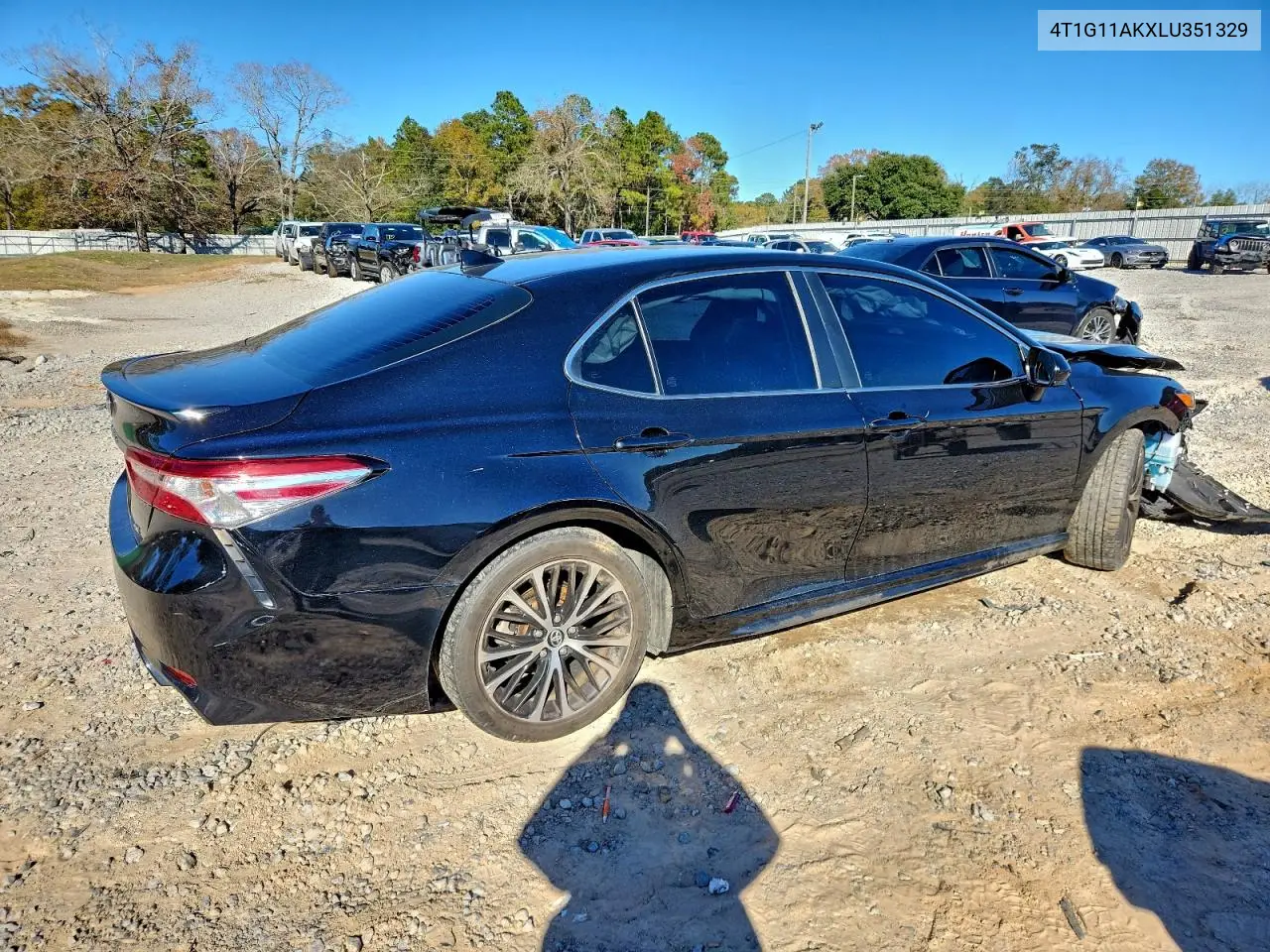 4T1G11AKXLU351329 2020 Toyota Camry Se