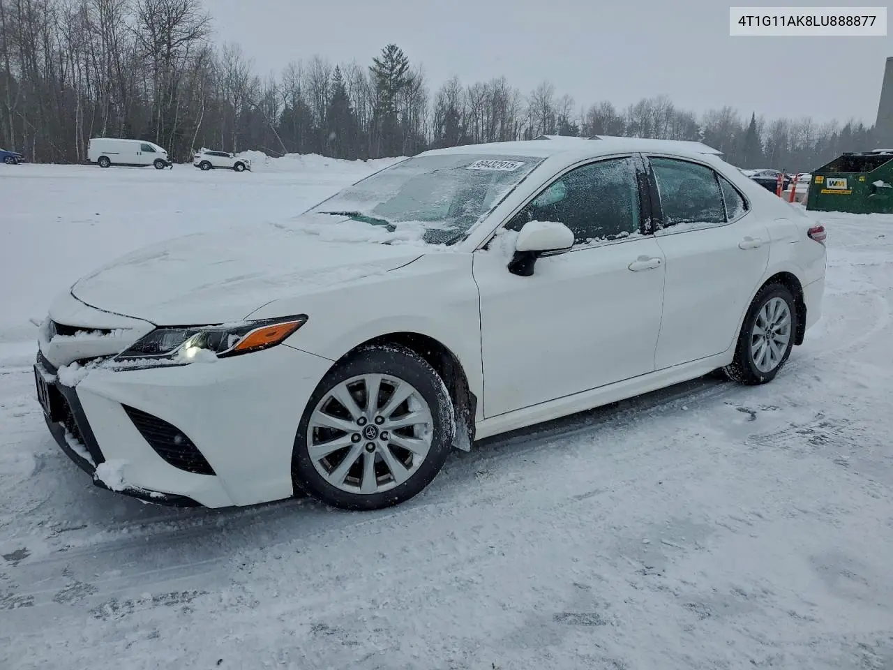 4T1G11AK8LU888877 2020 Toyota Camry Se