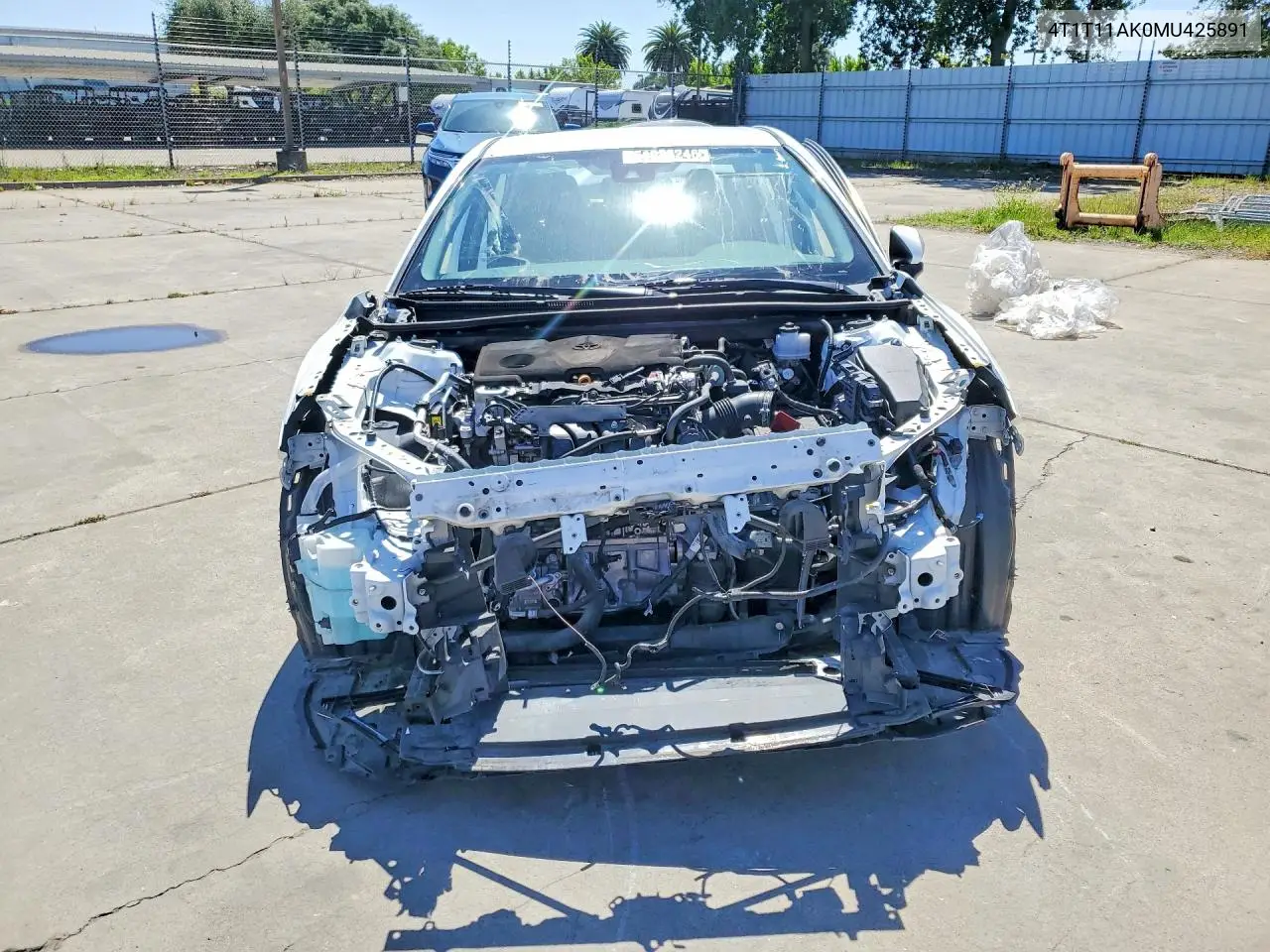 4T1T11AK0MU425891 2021 Toyota Camry Se