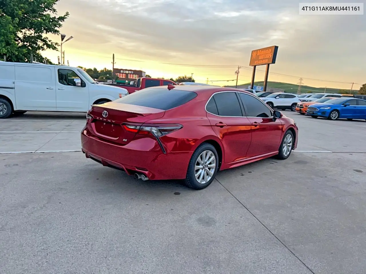4T1G11AK8MU441161 2021 Toyota Camry Se