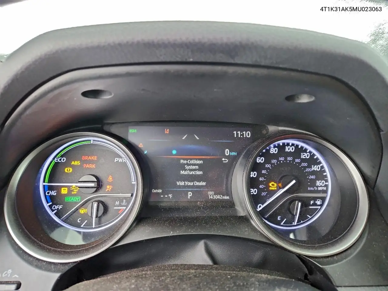4T1K31AK5MU023063 2021 Toyota Camry Xse