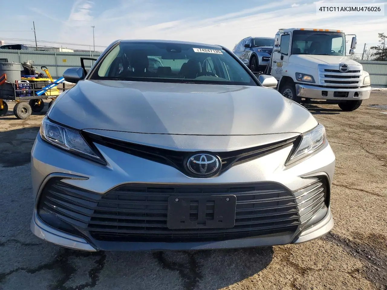 4T1C11AK3MU476026 2021 Toyota Camry Le