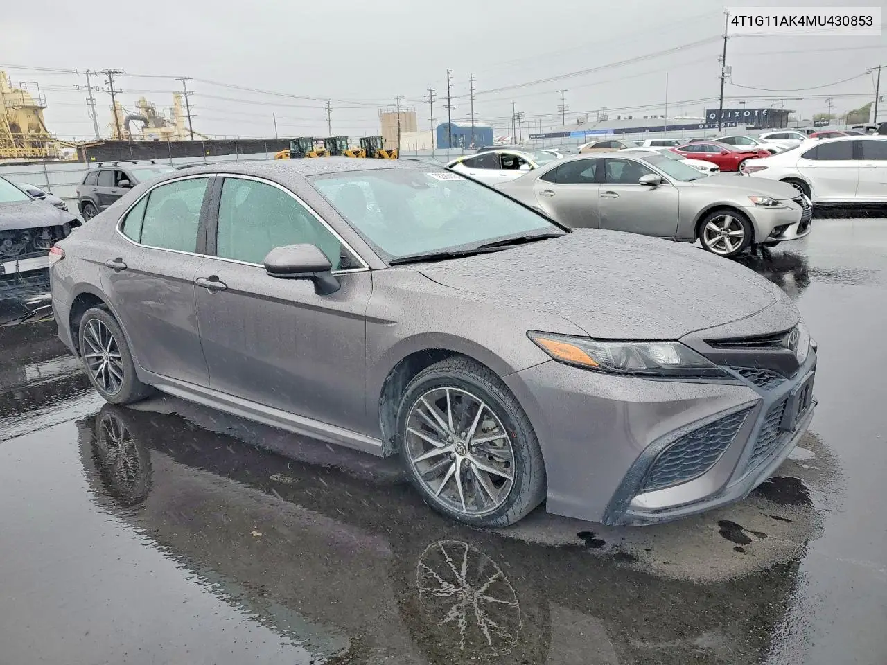 4T1G11AK4MU430853 2021 Toyota Camry Se