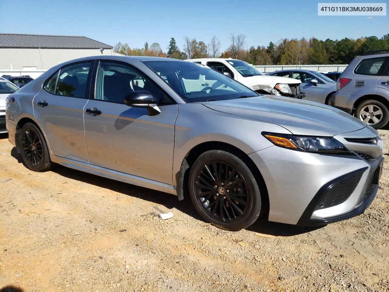 4T1G11BK3MU038669 2021 Toyota Camry Se
