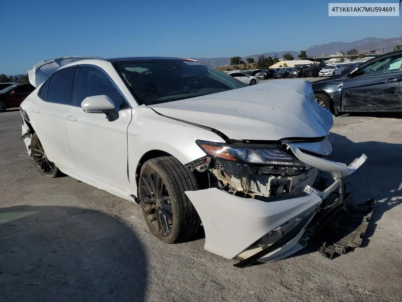 4T1K61AK7MU594691 2021 Toyota Camry Xse