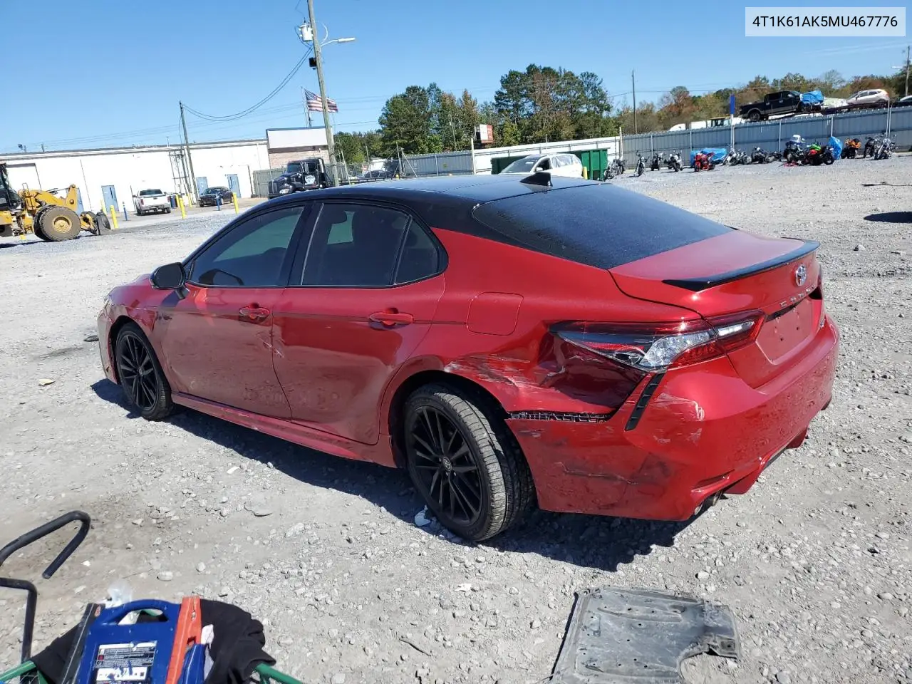 4T1K61AK5MU467776 2021 Toyota Camry Xse
