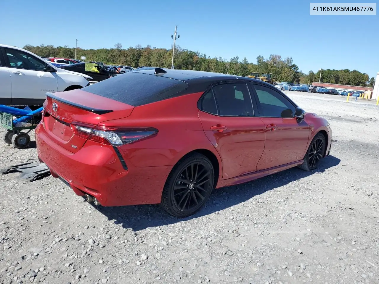 4T1K61AK5MU467776 2021 Toyota Camry Xse