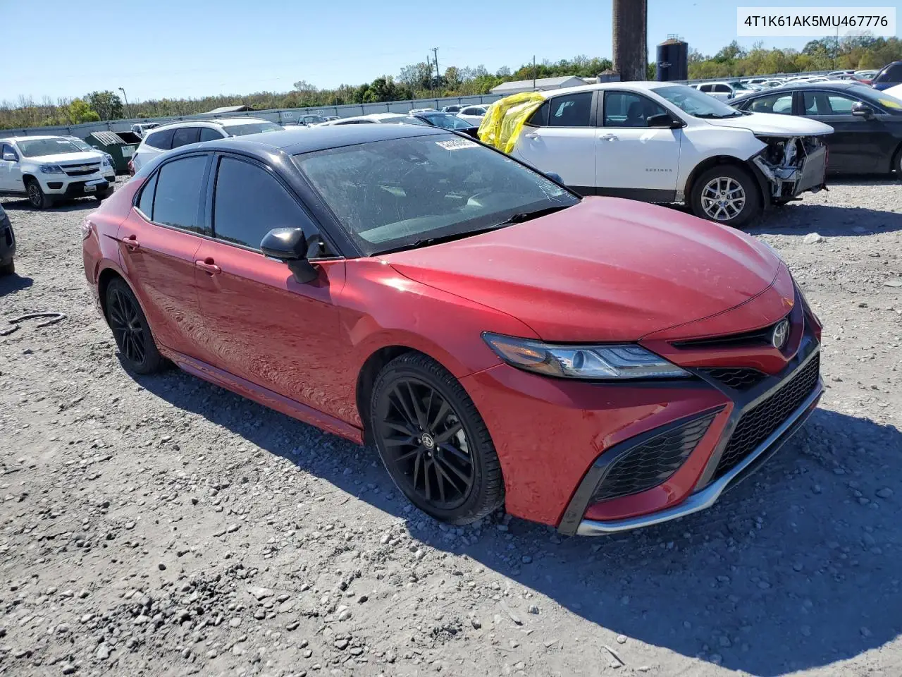4T1K61AK5MU467776 2021 Toyota Camry Xse