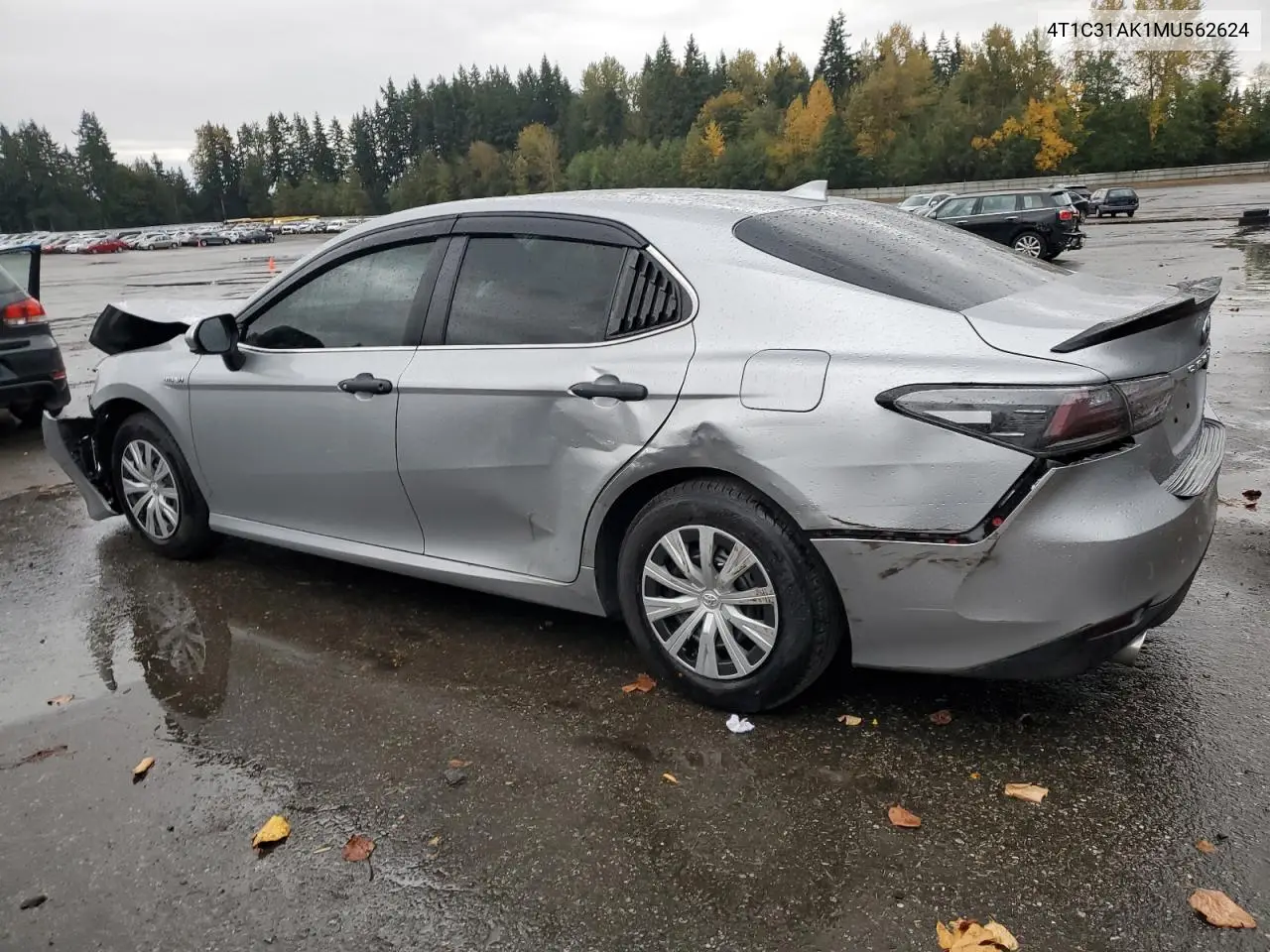4T1C31AK1MU562624 2021 Toyota Camry Le