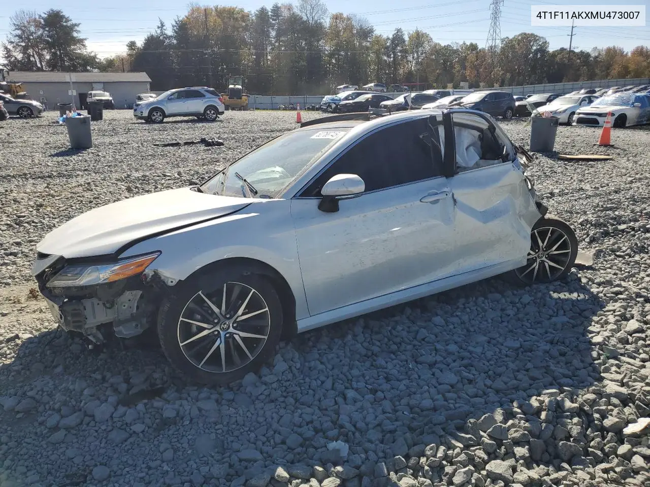4T1F11AKXMU473007 2021 Toyota Camry Xle