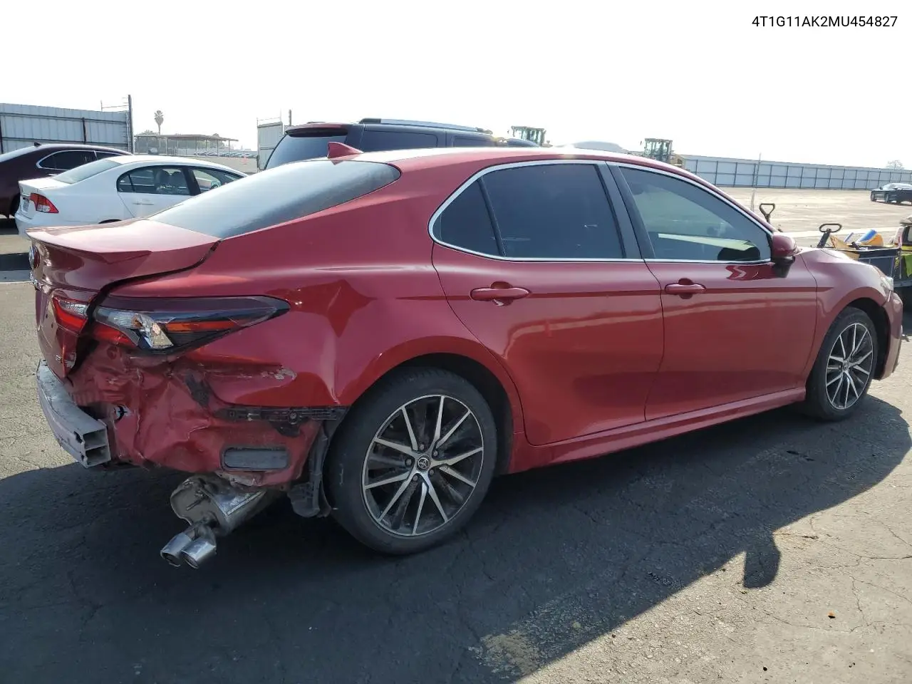 4T1G11AK2MU454827 2021 Toyota Camry Se