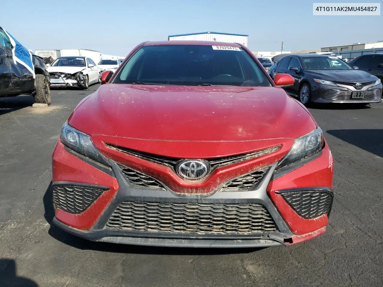 4T1G11AK2MU454827 2021 Toyota Camry Se
