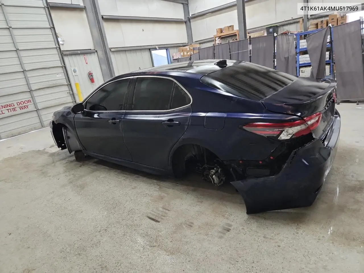 4T1K61AK4MU517969 2021 Toyota Camry Xse