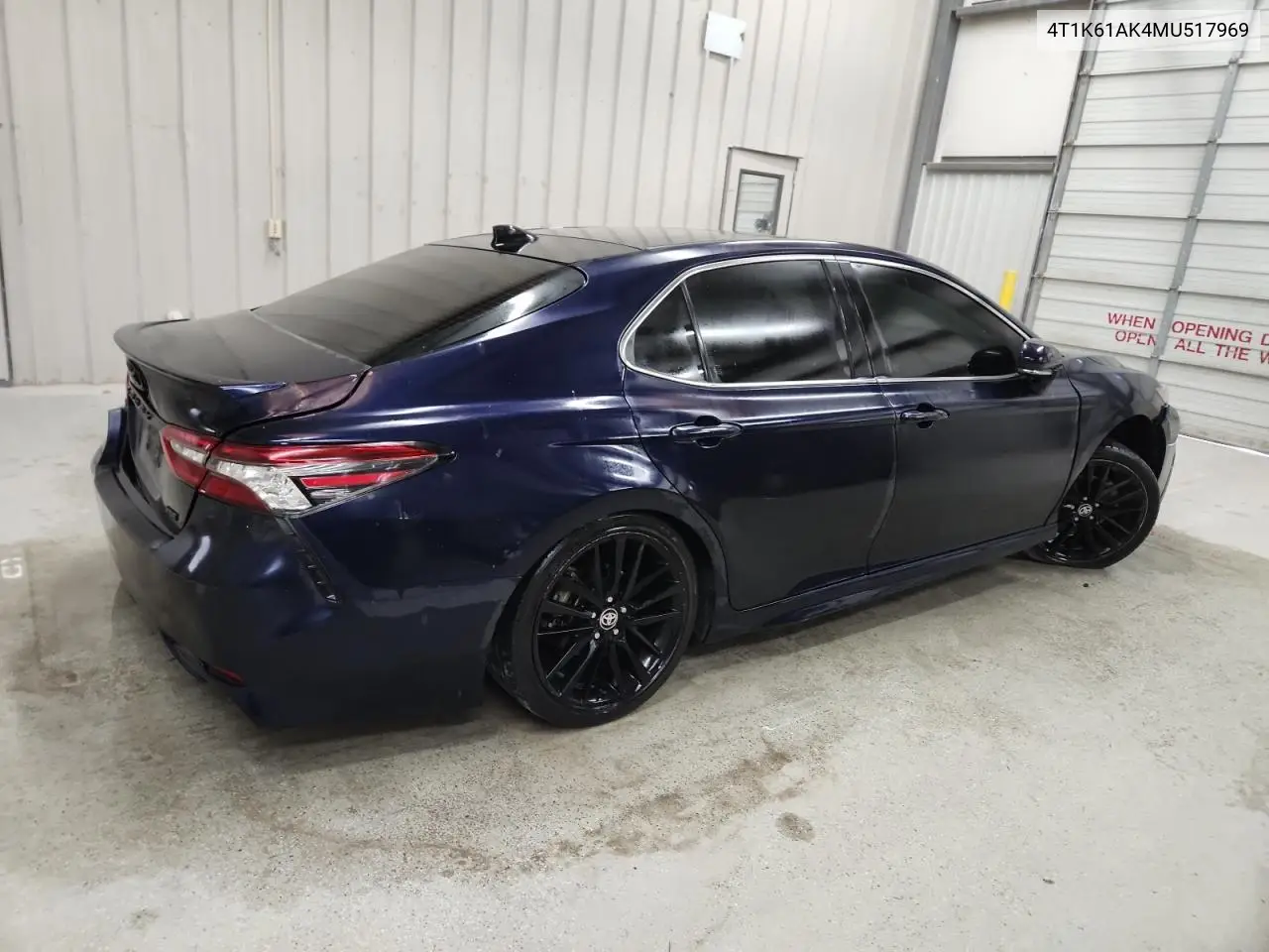 4T1K61AK4MU517969 2021 Toyota Camry Xse
