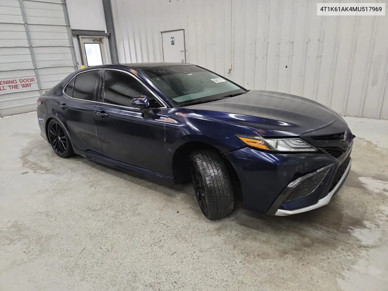 4T1K61AK4MU517969 2021 Toyota Camry Xse
