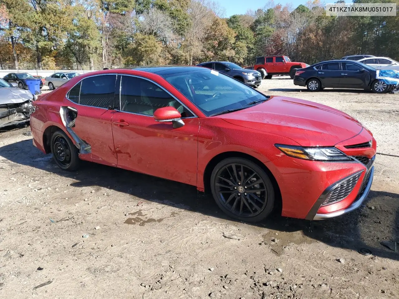 4T1KZ1AK8MU051017 2021 Toyota Camry Trd