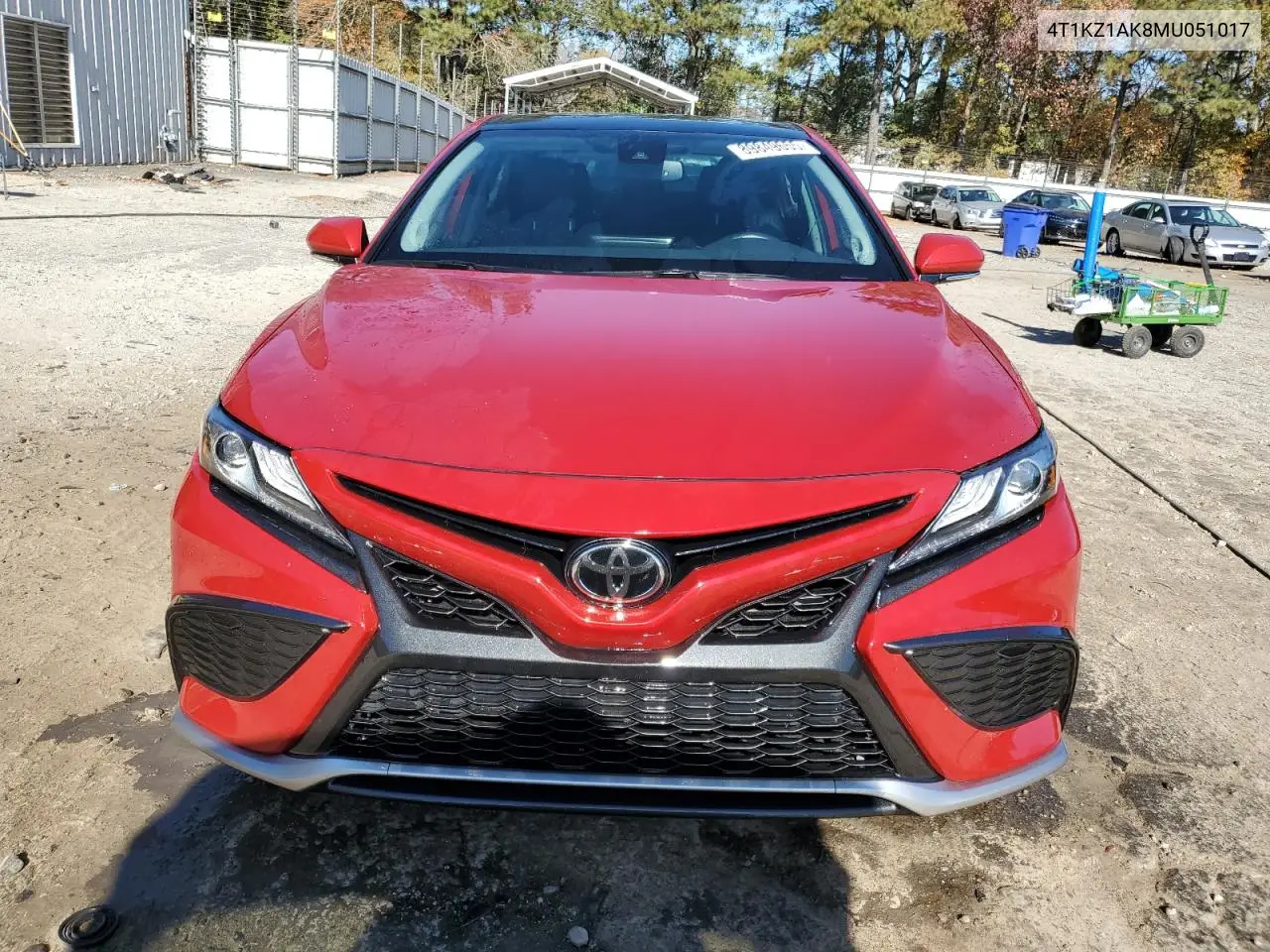 4T1KZ1AK8MU051017 2021 Toyota Camry Trd