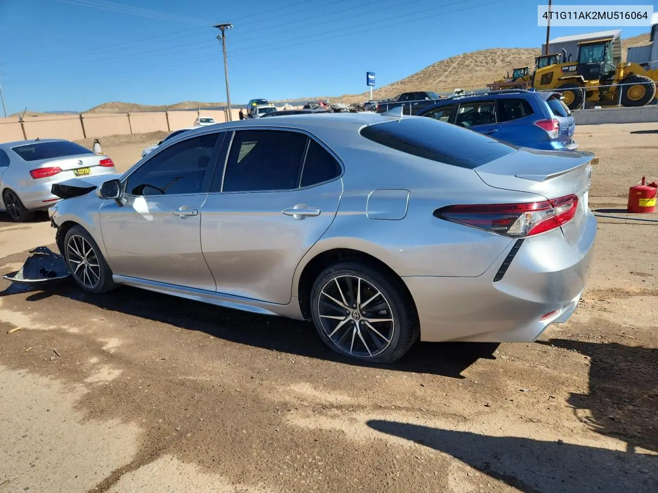 4T1G11AK2MU516064 2021 Toyota Camry Se