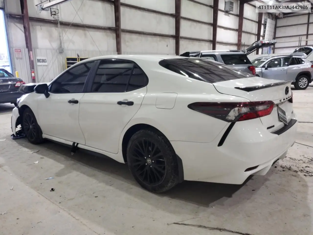 4T1T11AK8MU442986 2021 Toyota Camry Se