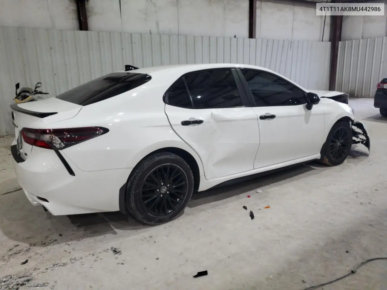 4T1T11AK8MU442986 2021 Toyota Camry Se