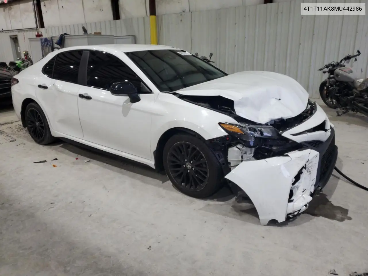 4T1T11AK8MU442986 2021 Toyota Camry Se