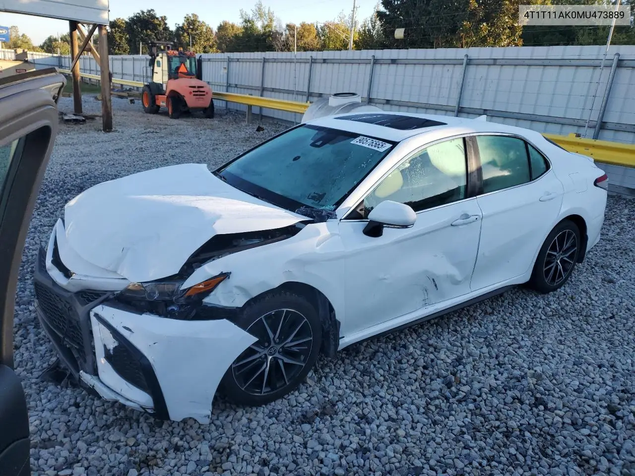 4T1T11AK0MU473889 2021 Toyota Camry Se