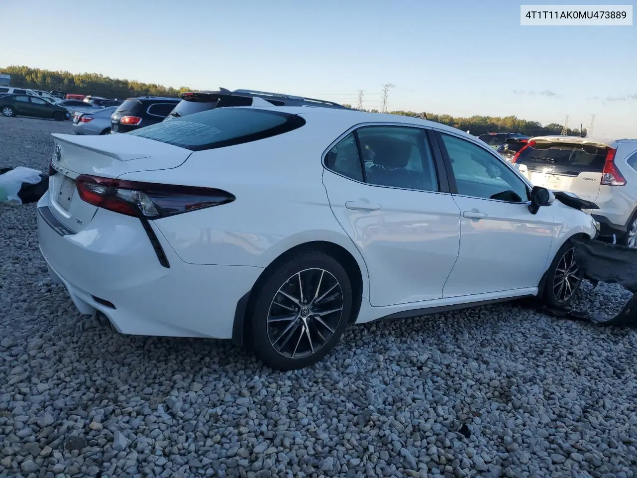 4T1T11AK0MU473889 2021 Toyota Camry Se