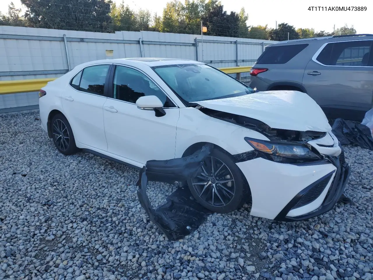 4T1T11AK0MU473889 2021 Toyota Camry Se