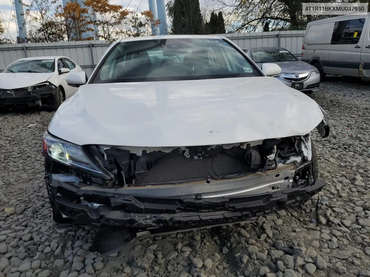 4T1R11BKXMU037950 2021 Toyota Camry Le