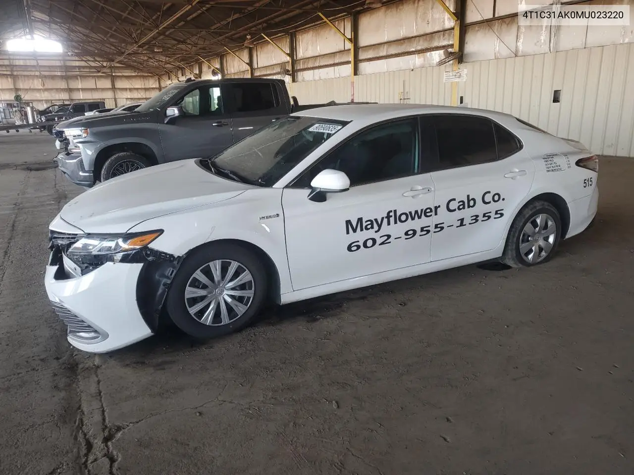 4T1C31AK0MU023220 2021 Toyota Camry Le
