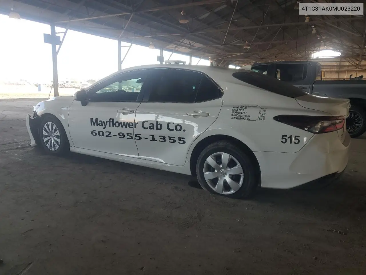 4T1C31AK0MU023220 2021 Toyota Camry Le