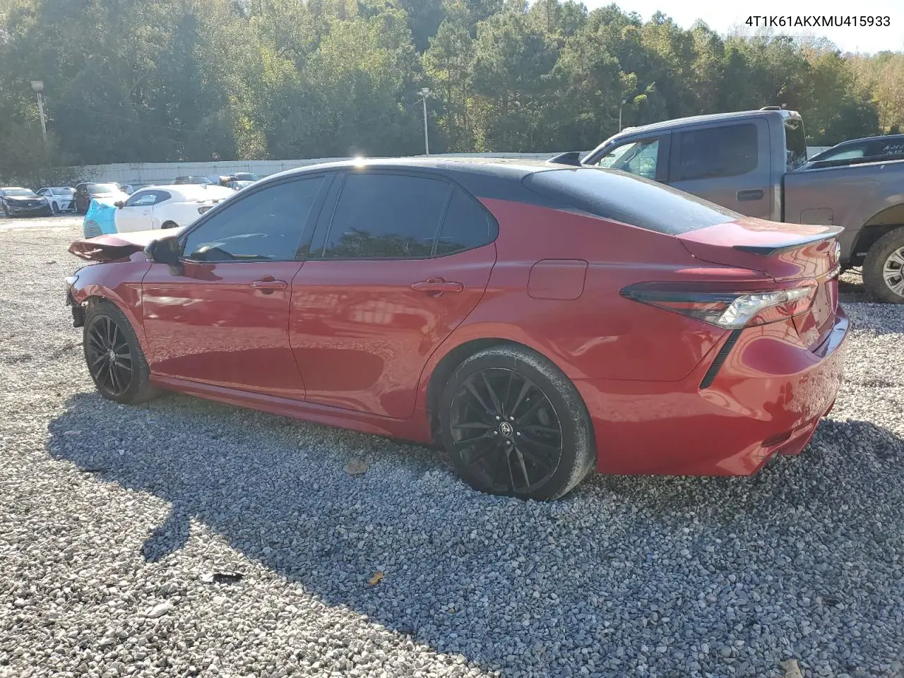 4T1K61AKXMU415933 2021 Toyota Camry Xse