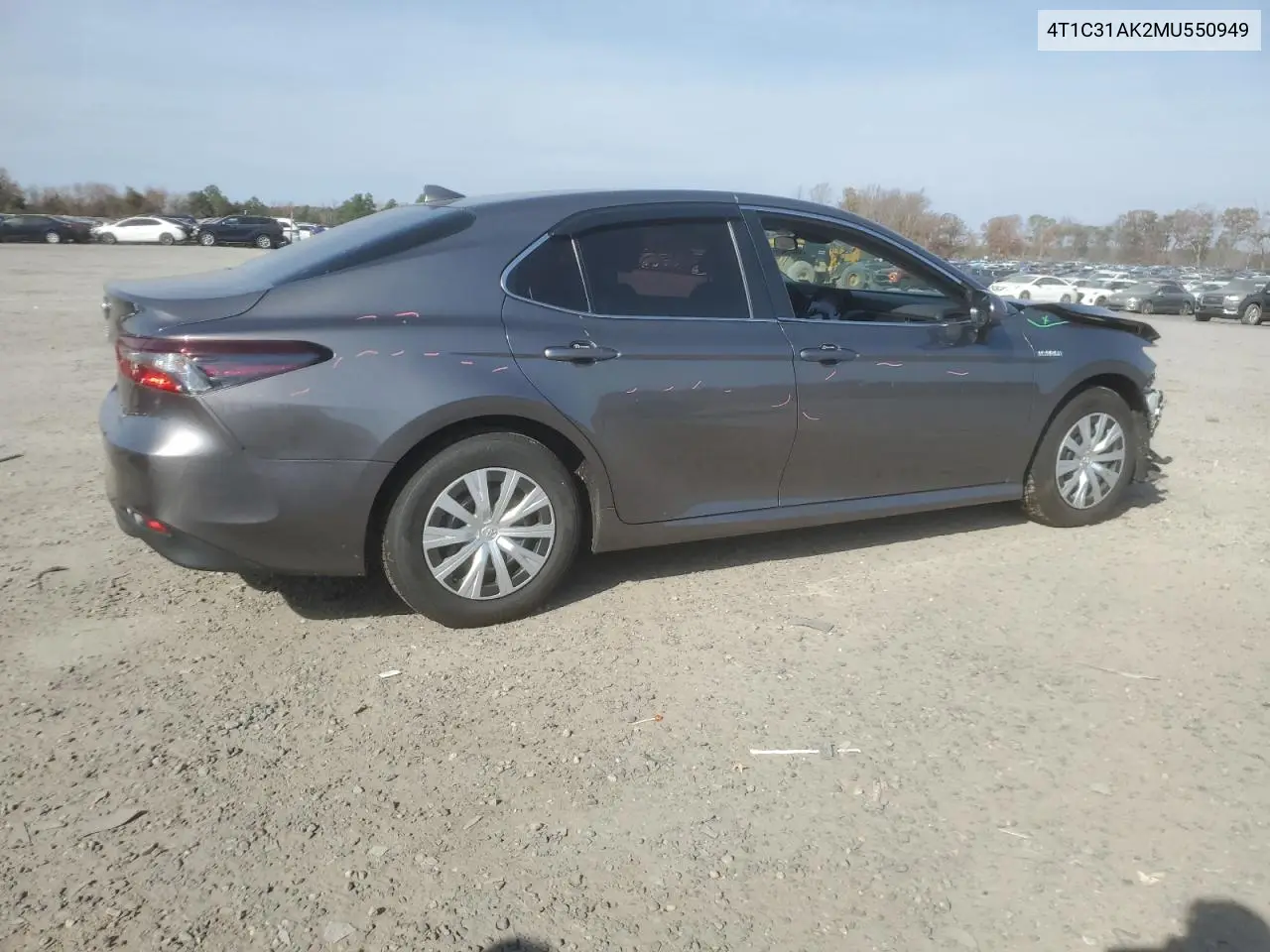 4T1C31AK2MU550949 2021 Toyota Camry Le