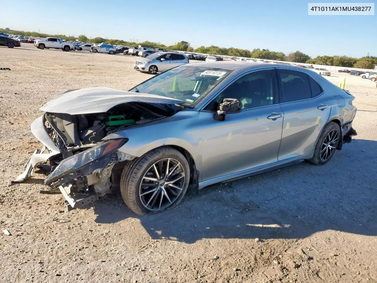 4T1G11AK1MU438277 2021 Toyota Camry Se