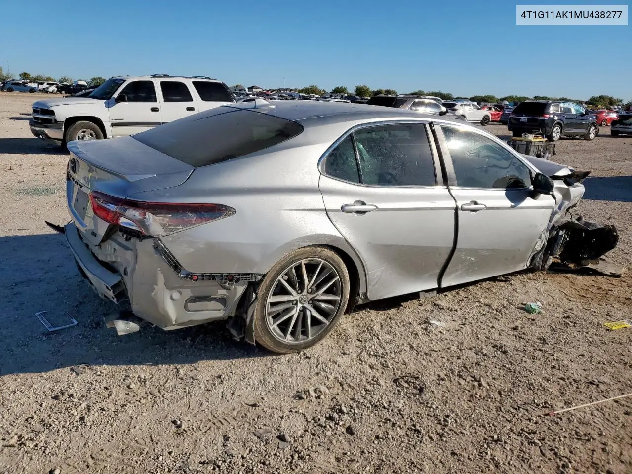 4T1G11AK1MU438277 2021 Toyota Camry Se