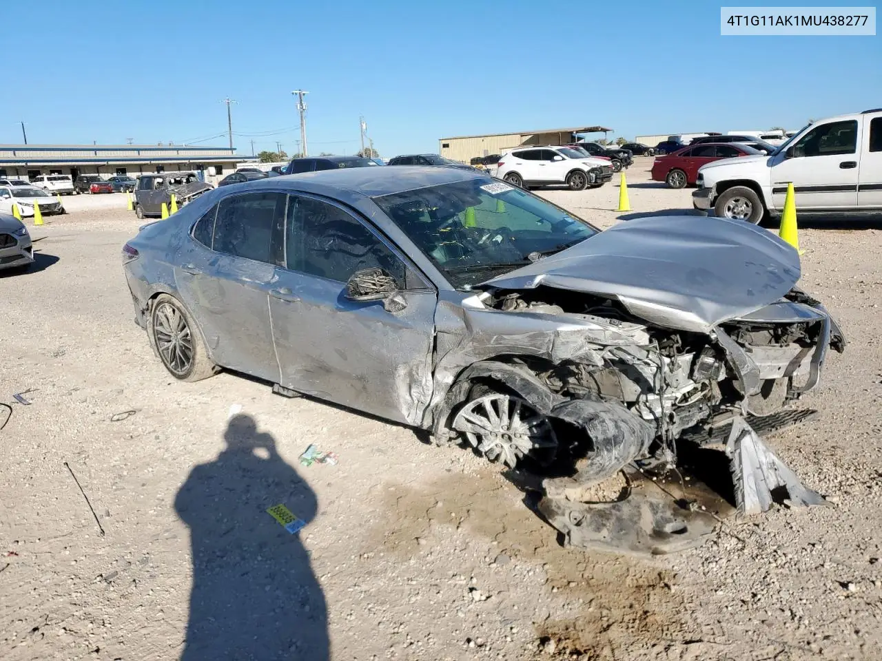 4T1G11AK1MU438277 2021 Toyota Camry Se
