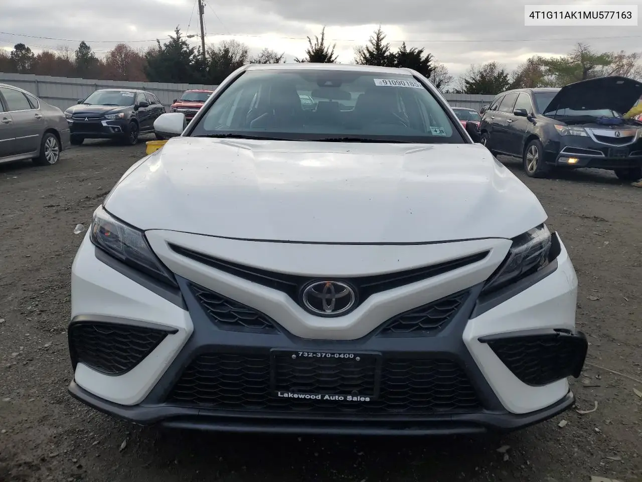 4T1G11AK1MU577163 2021 Toyota Camry Se